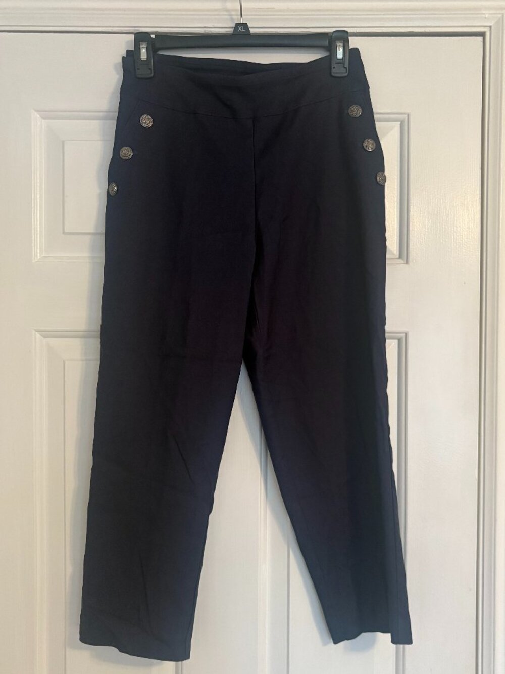 Counterparts Navy Sailor style Capris - Size 8 - NWT